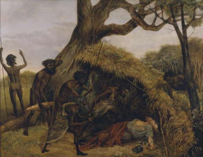 Evans, De Scott Natives discovering the body of William John Wills Spain oil painting art